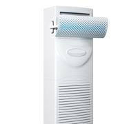 Pare-brise de climatisation centrale vertical pour armoire - Convient à divers climatiseurs carrés pour la maison et le bureau (taille : C-52,5 x 20 cm)