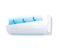 Pare-brise de climatisation suspendu évolutif Déflecteur d'air à soufflage Anti-direct Accessoires de couverture de déflecteur de climatisation domestique