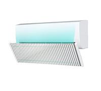 Pare-Brise De Climatiseur À Volet De Soufflage Anti-Direct, Déflecteur De Vent De Climatisation De Pare-Brise De Changement De Direction De Vent Mural À La Maison Et Au Bureau 27X90Cm