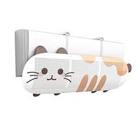 Pare-brise de climatiseur, motif de dessin animé créatif, sortie d'air anti-soufflage direct, pare-brise mural pour la maison