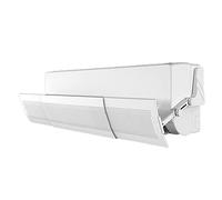 Pare-brise de climatiseur mural, déflecteur de climatiseur pliable réglable anti-soufflage direct déflecteur de sortie d'air pare-brise de climatiseur pour la maison