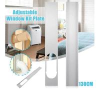 Pare-brise de climatiseur - Réglable - Longueur max 130cm - Couleur blanche