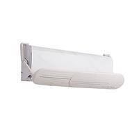 Pare-Brise De Climatiseur Rétractable, Pare-Brise De Sortie D'air De Soufflage Anti-Droit Pour La Maison Et Le Bureau Fixé Au Mur Universel 73-106.5CM,White