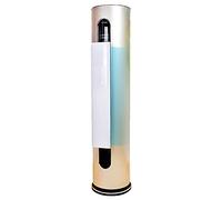 Pare-Brise de Climatiseur Vertical Cylindrique, Déflecteur de Vent à Soufflage Anti-Direct Home Office Déflecteur de Climatiseur Vertical sans Condensation