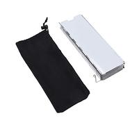 Pare-brise de four à cassette portable en alliage d'aluminium, ensemble de 16 pièces, conception coulissante à effet anti-chauffage élevé pour le camping en plein air,