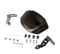 Pare-brise de Moto Déflecteur de Vent Spoiler Plaque Frontale Garde de Compteur de Vitesse Accessoires de Carénage pour CB650R 2019-2021 (Noir)