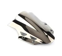 Pare-brise De Moto Double Bulle Bonnette Pour Suzuki GSX250R GSXR 250 2017-2020 Pare-brise Moto(ARGENT)