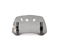 Pare-Brise de Moto Extension De Pare-Brise De Moto Universelle, Déflecteur De Spoiler Réglable pour NC750X NC750S NC700X pour Integra750 pour CTX700 Pare Brise Avant Moto(C Smoke)