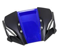 Pare-brise de moto for Honda CB650R CB1000R CB 650 1000 R 2018 - 2022, carénage de pare-brise de moto, déflecteur de(Blue)