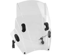 Pare-Brise de Moto Large Pare-Brise Universel pour Moto GSX-R600 et GSX-R75(Clear)