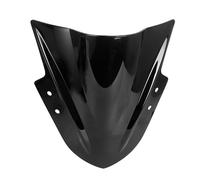 Pare-Brise de Moto Pare-Brise de Moto à Double Bulle Convient pour Kawasaki Ninja 300 250 2013-2017 et ZX300 EX300R 2013-2017 Extension d'écran de Moto(Black)