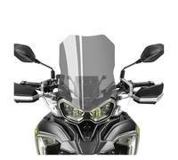 Pare-Brise de Moto Pare-Brise pour Moto pour Benelli pour TRK702, pour TRK702X, pour TRK 702, 702X, avec Vitre Frontale Transparente Pare Brise Avant Moto(51.5CM-1)