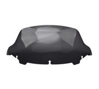Pare Brise de Moto Pare Brise Visière avec Pare-Brise de Moto 4,5'', 7'', 10,5'', déflecteur de Vent pour Harley Electra Street Glide Touring(10.5in S)