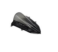 Pare-Brise de Moto pour CBR650R 2019 2020 2021 2022 2023 | Miroir D'aile Vent D'écran Vent Pare-brise Moto Carbone(Matte Gray)