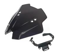 Pare-Brise De Moto pour CFMOTO 450NK pour CF-Moto 450 NK 2023 2024 Pare-Brise Pare-Brise Accessoires De Moto Pare-Brise Écran Déflecteurs De Vent(Screen with Bracket)
