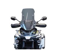 Pare-Brise De Moto pour CFMOTO 800 MT 800MT MT800 Déflecteurs De Vent pour Pare-Brise De Moto 52 Cm 57 Cm Gris Déflecteur Vent(Transparent add 10cm)