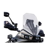 Pare-Brise De Moto pour Colove pour Kove pour KY800X KY800 X 800X 800 X Pare-Brise De Moto Déflecteurs De Vent Viser Visière Écrans Déflecteur Vent(Transparent 45CM)