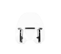 Pare-Brise De Moto pour Cruisers Standards 1969-2015 | Panneau de vent universel de déflecteurs de pare-brise de moto de 17/19 pouces Moto Pare-Brise Protection