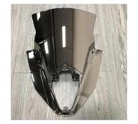 Pare-Brise De Moto pour Kawasaki pour Ninja pour EX650 pour ER-6F pour ER6F 2020-2023 Pare-Brise De Moto avec Déflecteurs De Vent Déflecteur Vent(Chrome)