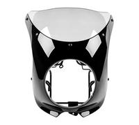 Pare-Brise de Moto pour Kawasaki pour Z900RS 2018-2025 pour Z900RS Carénage De Phare Capot Avant Masque Pare-Brise Accessoires Moto(BLK-CLR)