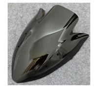 Pare-Brise De Moto pour Kawasaki Z750 Z1000 Z 750 Z 1000 2003 2004 2005 2006 Moto Pare-Brise Écran Déflecteurs De Vent Double Bulle Pare-Brise Déflecteur De Pare-Brise(Black)