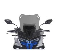 Pare-Brise De Moto pour LONCIN pour VOGE DS 525X pour 525DSX 525 pour DSX pour DSX525 Pare-Brise Moto Pare-Brise Déflecteurs De Vent Viser Visière Déflecteur Vent(Gray Add 10CM)