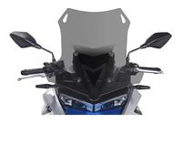 Pare-Brise De Moto pour Loncin pour VOGE pour DS525X pour 525DSX 525 pour DSX 2022 2023 Accessoires De Pare-Brise De Moto Pare-Brise Hauteur Augmentée Déflecteur De Pare-Brise(H 15cm T 4mm)