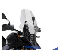 Pare-Brise de Moto pour Suzuki pour V-Strom 800 DE 800DE Augmenter Le Déflecteur De Pare-Brise Pare-Brise SURÉLEVÉ DL800DE Pare-Brise Avant De Moto Déflecteur de Vent de Moto(51 Transparent)