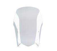 Pare Brise De Moto pour Tenere 700 2019 - 2024 Kits De Couverture Becquet Avant Déflecteur Vent Pare-Brise(Light Smoke)