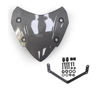 Pare-Brise De Moto pour Tricity300 pour Tricity 300 2020 2021 2022 2023 2024 2025 Moto Sport Pare-Brise Pare-Brise Déflecteurs De Vent Viser Visière Déflecteur Vent(Gray)