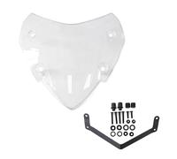 Pare-Brise De Moto pour Tricity300 pour Tricity 300 2020 2021 2022 2023 2024 2025 Moto Sport Pare-Brise Pare-Brise Déflecteurs De Vent Viser Visière Déflecteur Vent(Transparent)