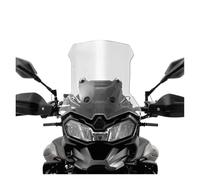 Pare-Brise De Moto pour VOGE pour Valico pour DS900X DS 900X pour 900DSX 900 pour DSX pour DSX900 Pare-Brise De Moto Déflecteurs De Vent Visière Grise Déflecteur De Pare-Brise(Clear add10cm W 4cm)