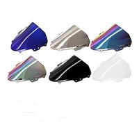 Pare-Brise de Pare-Brise de déflecteurs de Vent de Double Bulle de Moto pour Suzuki GSX-R 600 750 K4 2004 2005 (Iridium Profond)