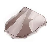 Pare-brise de pare-brise de moto à double bulle pour Ninja ZX7R ZX 7R 750P 1996-2003 (Fumée)