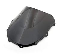 Pare-brise de pare-brise de moto à double bulle pour Ninja ZX7R ZX 7R 750P 1996-2003 (Noir)