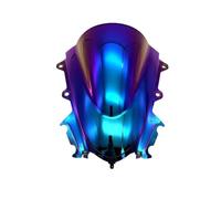Pare-Brise de Sport pour Moto déflecteur de Pare-Brise pour Yam&aha YZF-R15 V3.0 2017-2019 YZF R15 V3 17'-19' Double Bubble Visière Déflecteurs