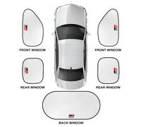 Pare-Brise De Voiture Pare-Soleil Couverture Auto Accessoires Pour Toyota Gazyadditif Dehors Gazoo Racing Cortrustsupra 86 Hilux Croix C-Hr 5 Pièces - Type For Gr 5