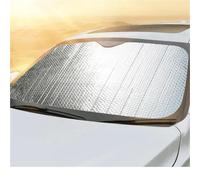 Pare-Brise De Voiture Pliable, 130x60/140x70cm, Pare-Soleil, Bloc De Couverture, Réflecteur, Portable, Respirant, Écran De Protection Anti-UV Couverture Pare Brise Voiture(70 * 140cm)