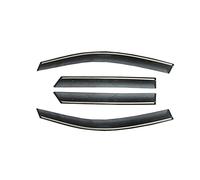 Pare-Brise De Voiture pour Toyota pour Fortuner 2016 2017 2018 Fumée Voiture Soleil Pluie Garde Vent Déflecteurs 4 Pièces Déflecteurs d'air Et Pluie Protection Solaire