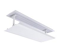 Pare-brise déflecteur de climatiseur réglable en angle, déflecteur de sortie d'air anti-direct pour guide de vent, couvercle de déflecteur de vent pour climatiseur central, pour évents/mur latéral/R