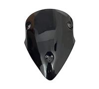 Pare-Brise Déflecteur pour Ducati pour MULTISTRADA pour MTS950 950S pour MTS1200S 1200 MTS1260 pour Enduro 15-21 Pare-Brise Sport Accessoires Moto Saute Vent Moto(370mm Black)