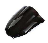 Pare-Brise Déflecteur Pour Ninja Pour ZX6R Pour ZX636 2000 2001 2002 Moto Double Bulle Pare-Brise Pare-Brise Extension Spoiler Pièces De Rechange