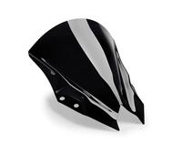 Pare-Brise Déflecteur Vent Pare-Brise À Double Bulle, pour pour NINJA500 SE 2024 pour Ninja 500(Black with Puig Logo)