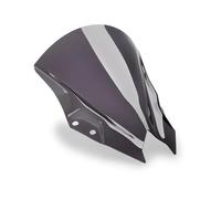 Pare-Brise Déflecteur Vent Pare-Brise À Double Bulle, pour pour NINJA500 SE 2024 pour Ninja 500(Gray with Puig Logo)