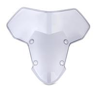 Pare-Brise Déflecteurs De Pare-Brise pour Moto pour Kawasaki pour Ninja pour ZH2 pour ZH2 SE 2020-2025 Spoiler De Carénage De Pare-Brise Extension Déflecteurs(Légère fumée)