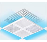 Pare-brise directionnel de climatisation centrale aérienne avec déflecteur de soufflage direct d'air anti-froid. (Size : 40CM)