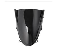 Pare-Brise Double Bulle pour GSX-R125 2017-2022 Protection Optimale Moto Tourisme Course Déflecteur Vent(Black)