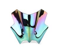Pare-Brise Double Bulle pour Moto pour Duke 690 R Duke690 2008-2019 Protections Pare-Brise Pare-Brise Déflecteurs(Iridium)