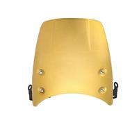 Pare-Brise en Aluminium pour Moto pour BMW R Nine T R Nine T Scrambler R9T 2022. Pièces De Protection. Déflecteur De Vent De Pare-Brise(Or)
