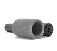Pare-Brise en Mousse Microphone sans Fil pour JBL PartyBox Microphones Éponges Couverture Protection Pare-poussière pour Microphone (Gris)